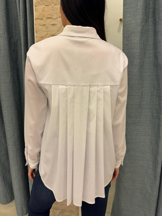 Camicia schiena plissè