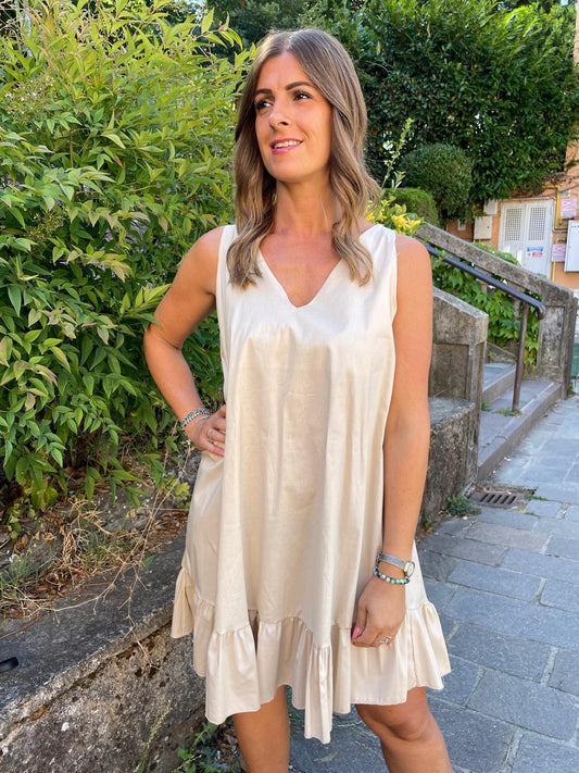 Abito cotone over - 3 colori