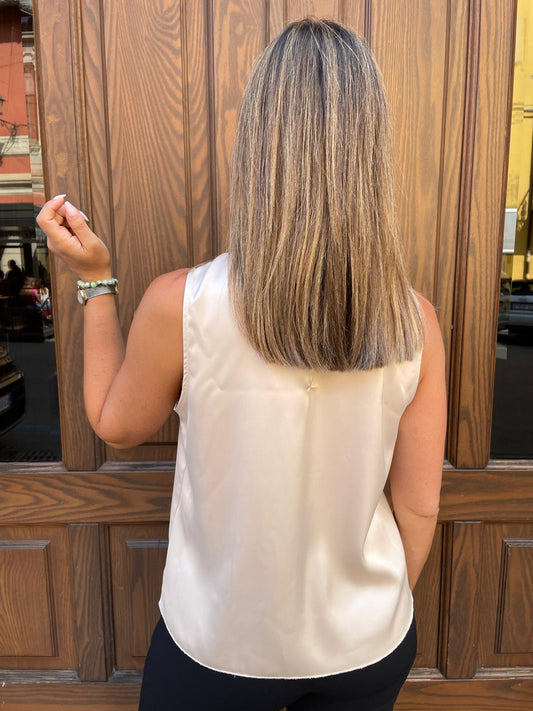 Canotta chic gioiello