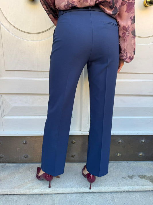 Pantalone dritto blu notte