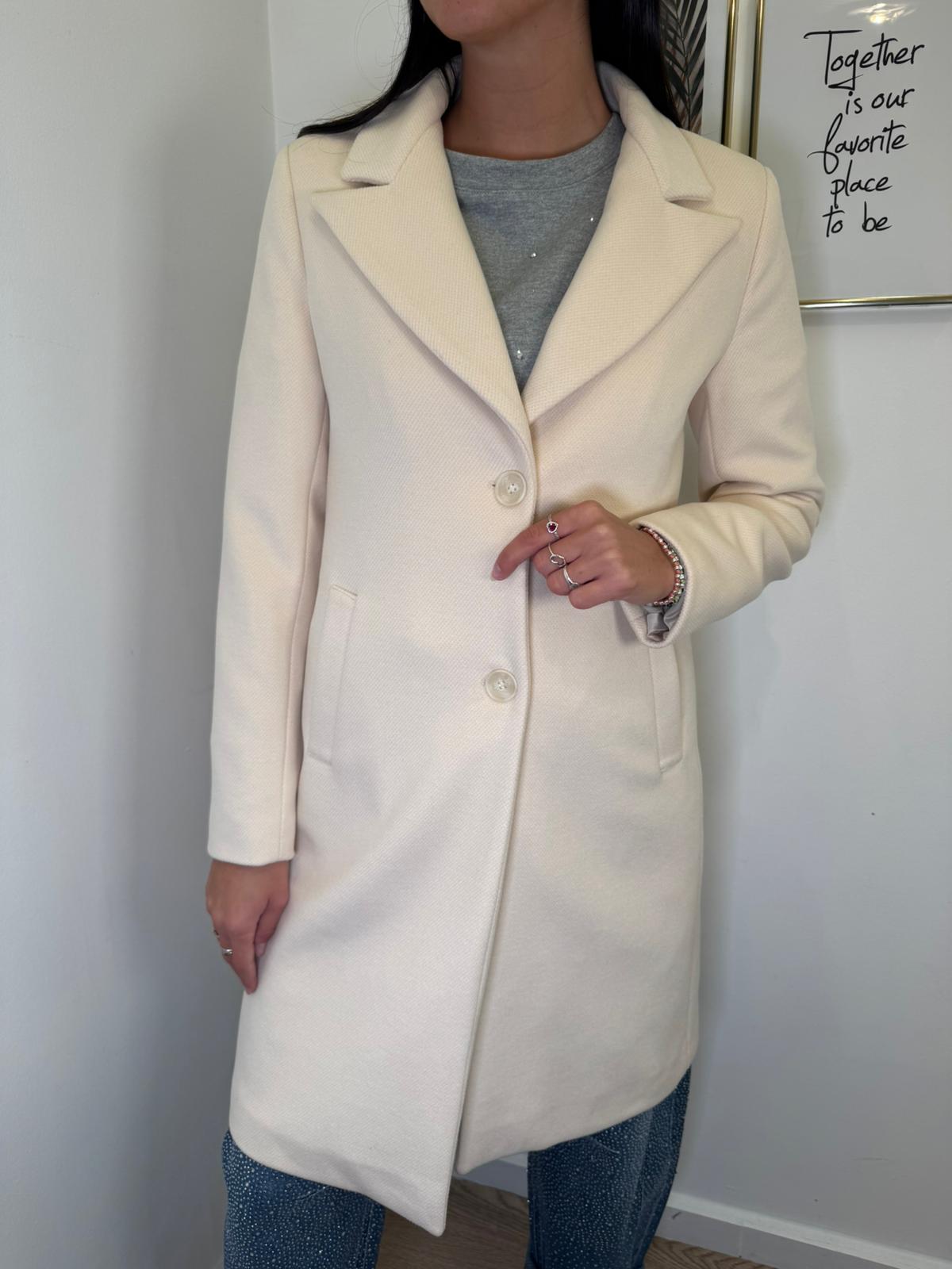 Cappotto Rinascimento panna