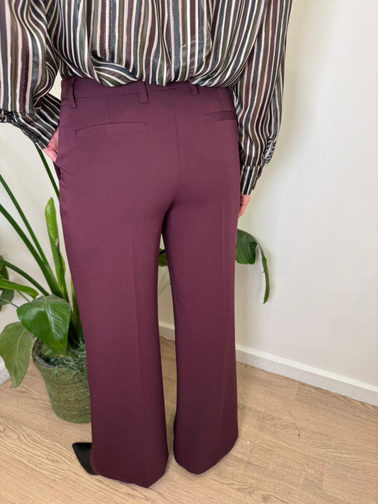 Pantalone palazzo prugna Imperial