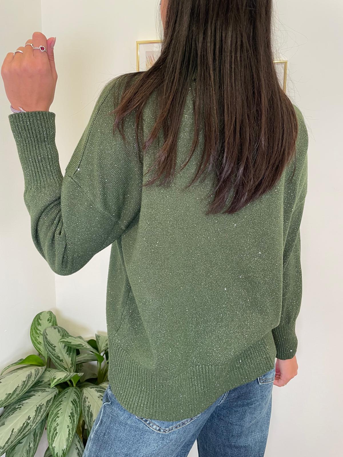 Pullover over lurex - 4 colori