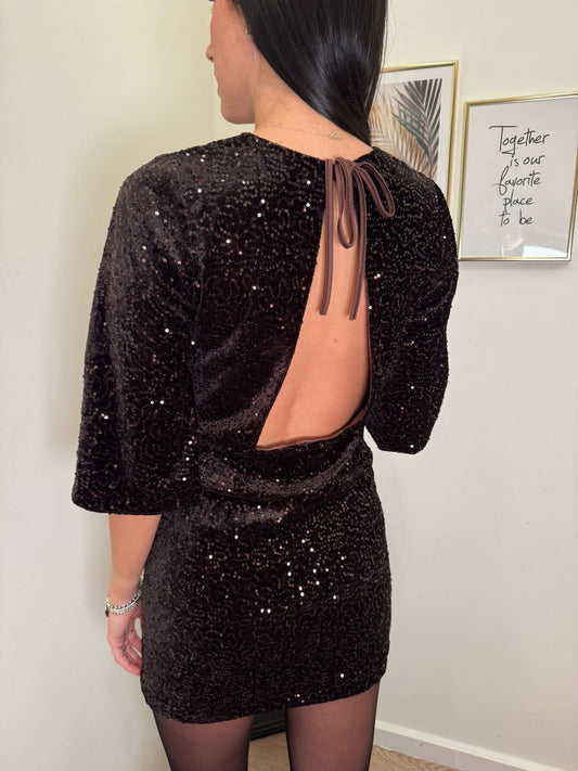 Abitino paillettes moro