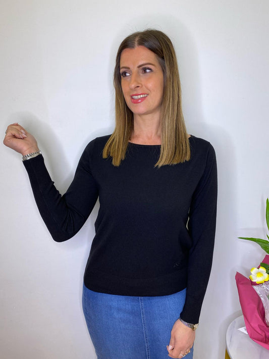 Maglioncino basic tinta unita