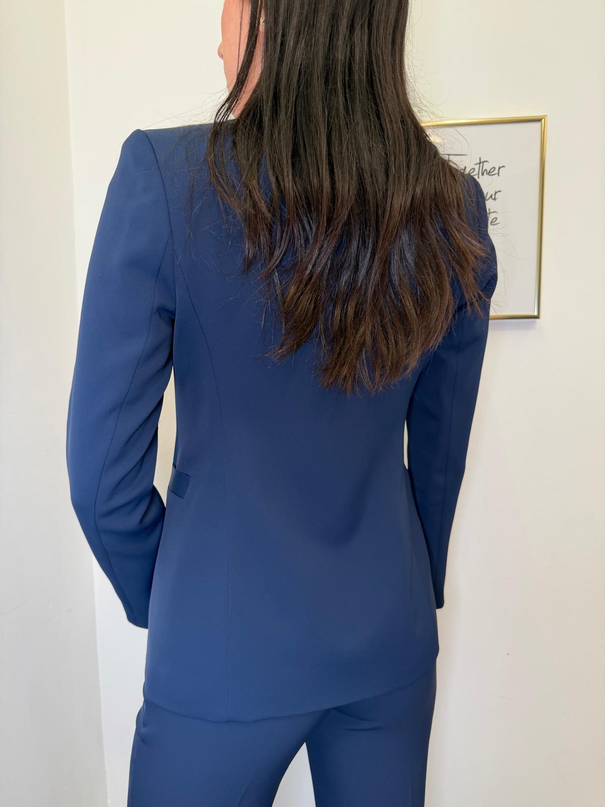 Blazer doppiopetto blu