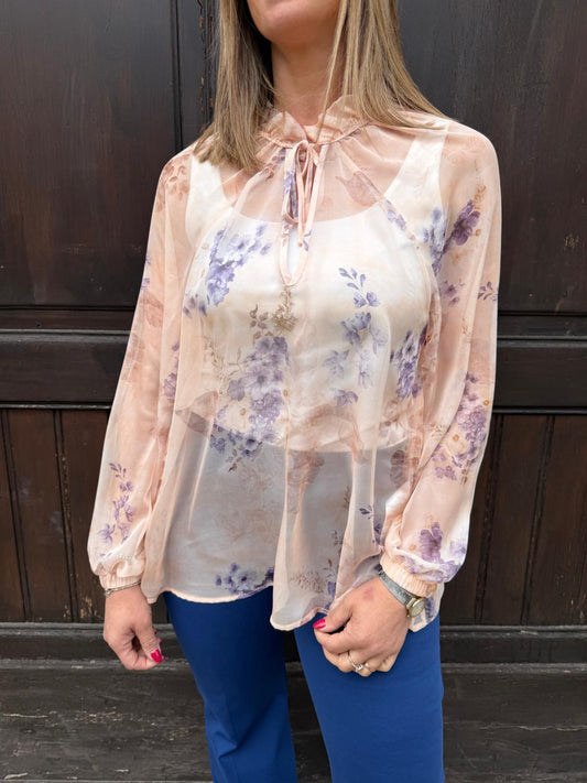 Camicia chiffon