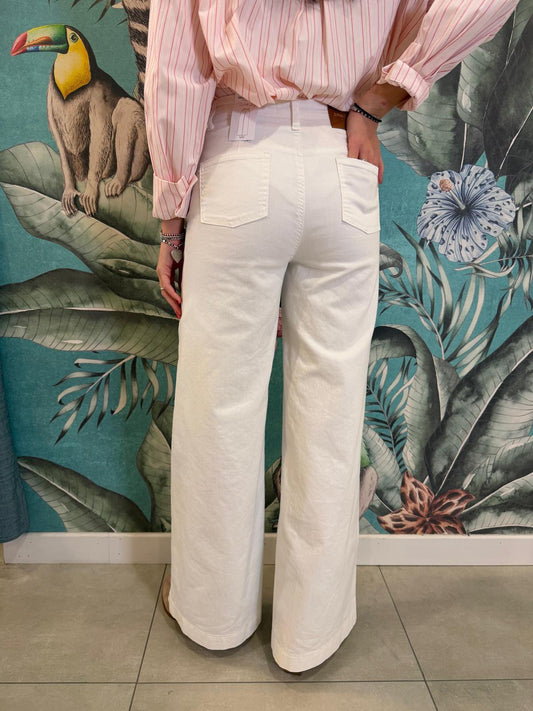 Jeans bottoni palazzo