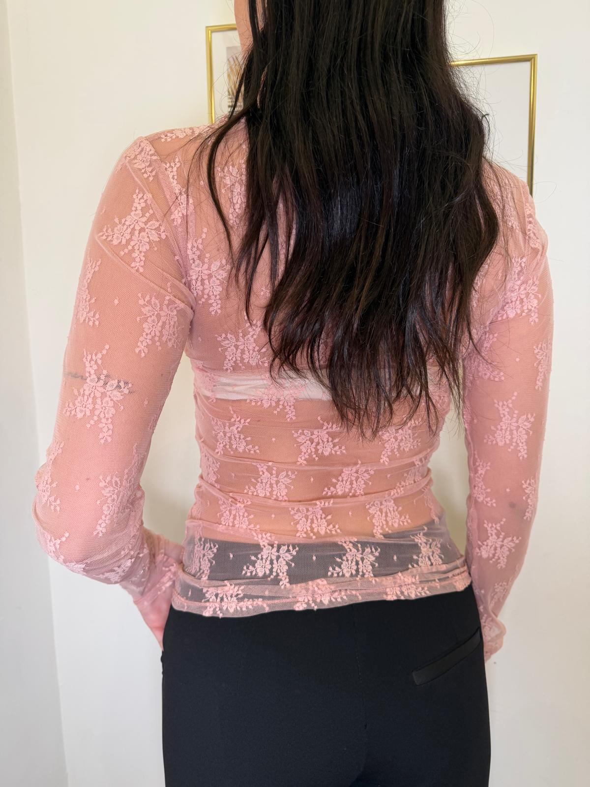 Maglia in pizzo - 3 colori