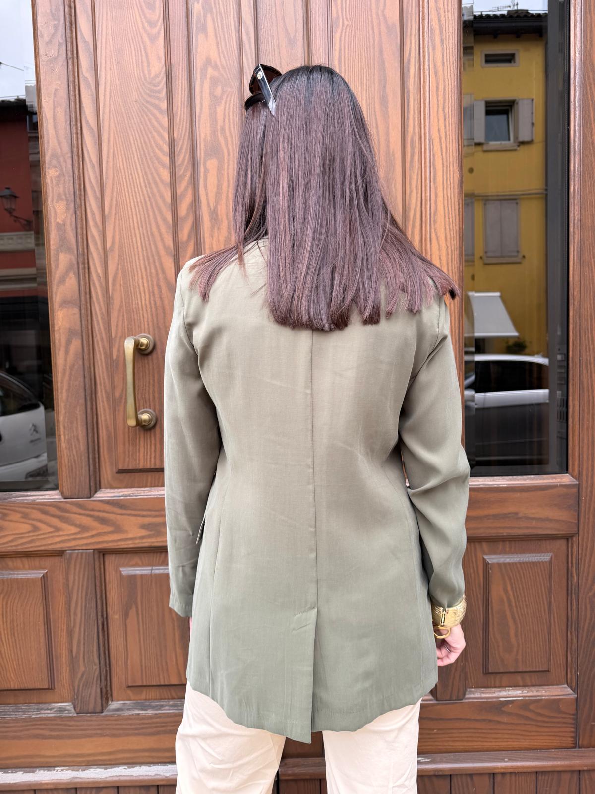 Blazer verdone viscosa