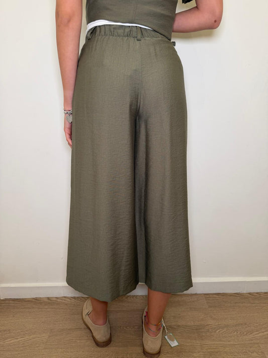 Pantalone taglio caviglia