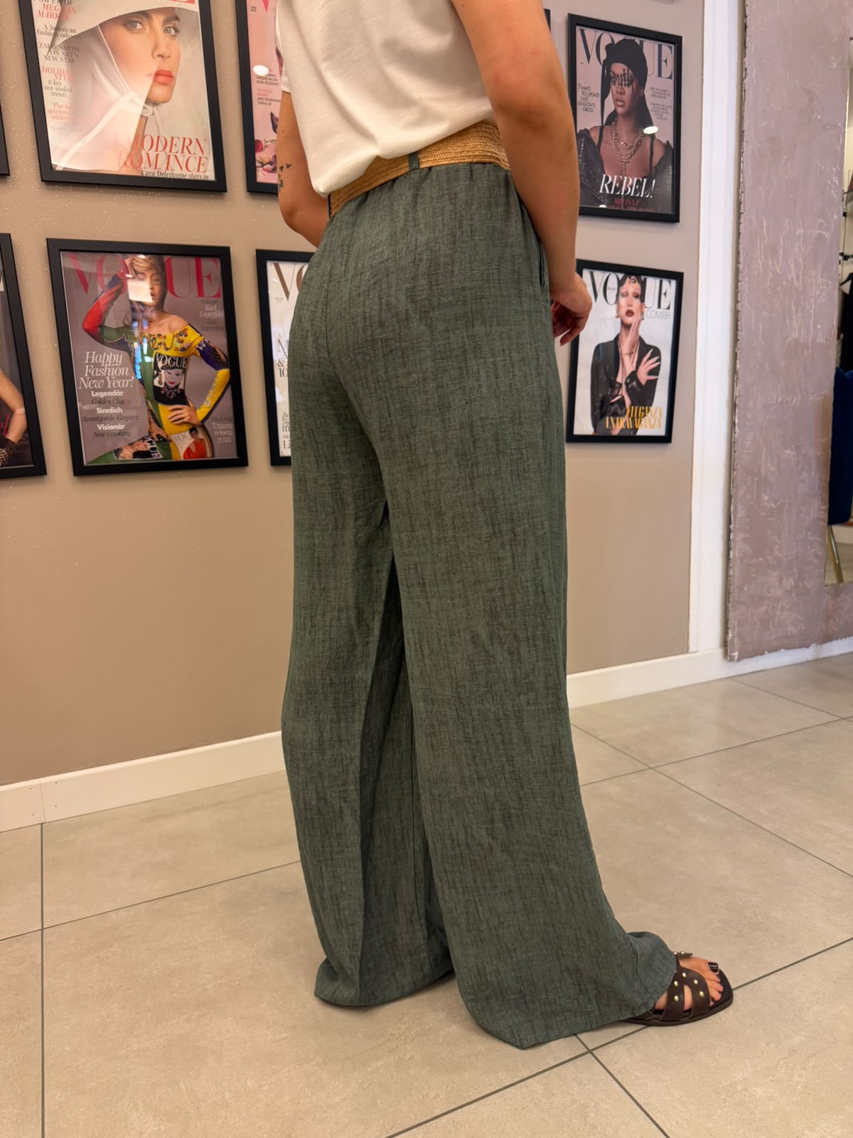 Pantalone viscosa