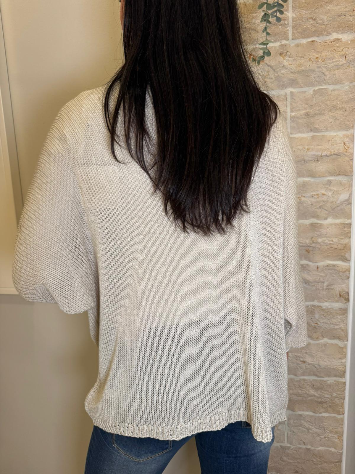 Cardigan aperto