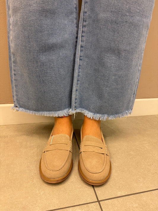Mocassino suede
