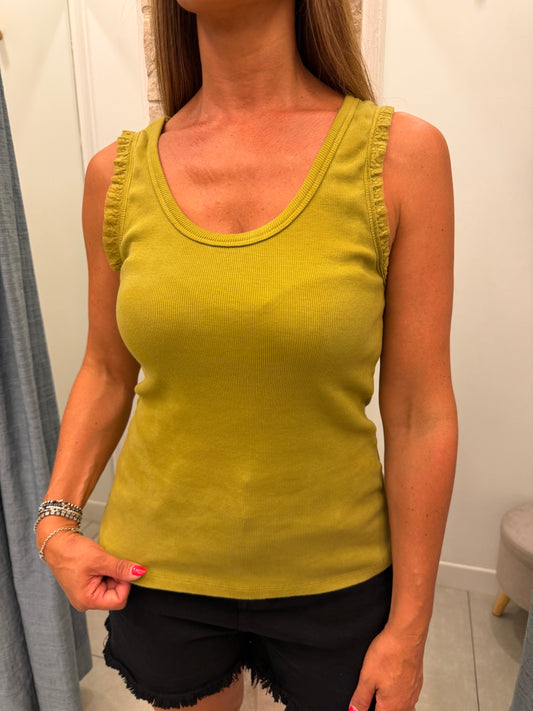 Canotte coste pizzo - 3 colori