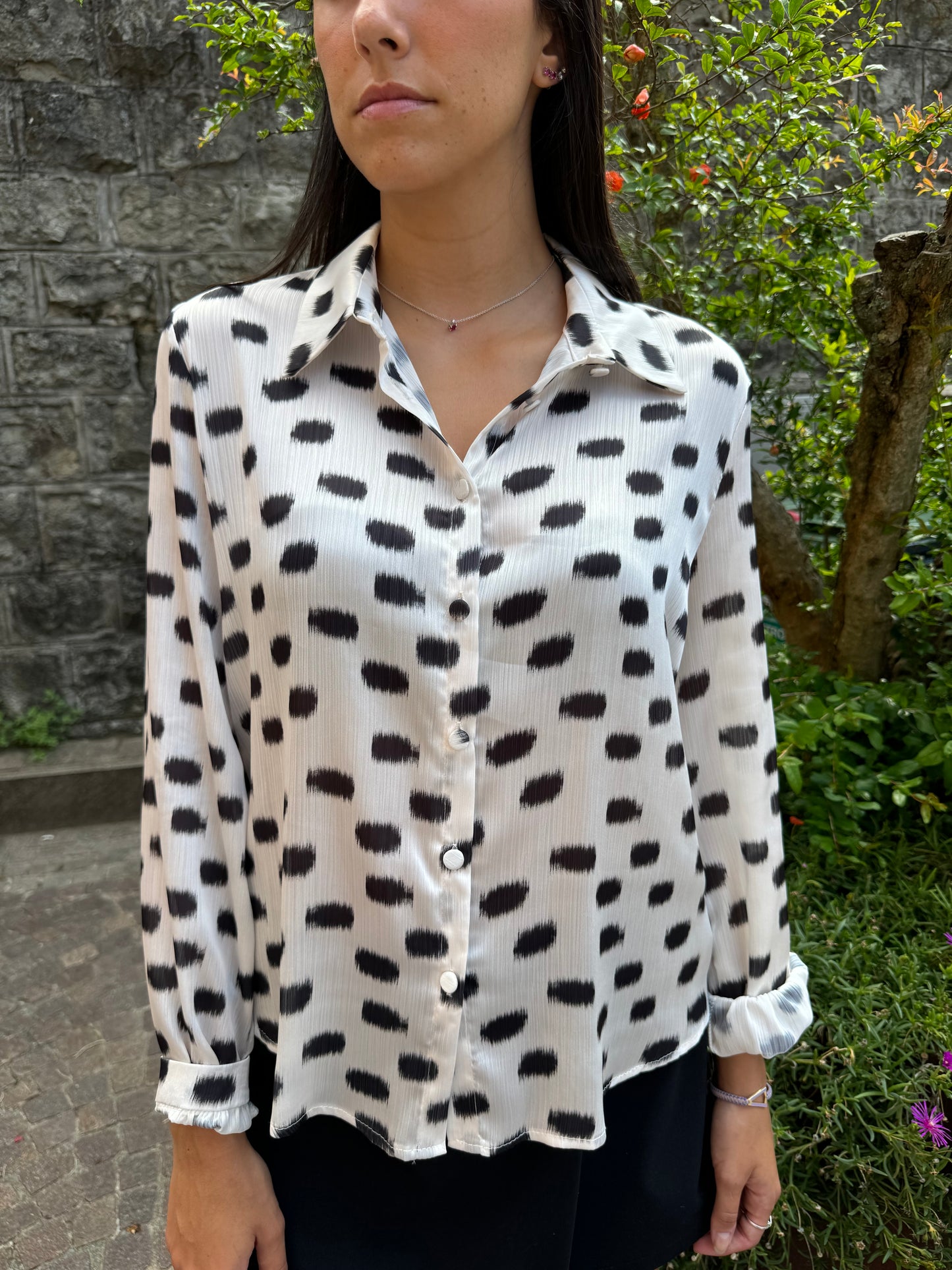 Camicia crepon fantasia