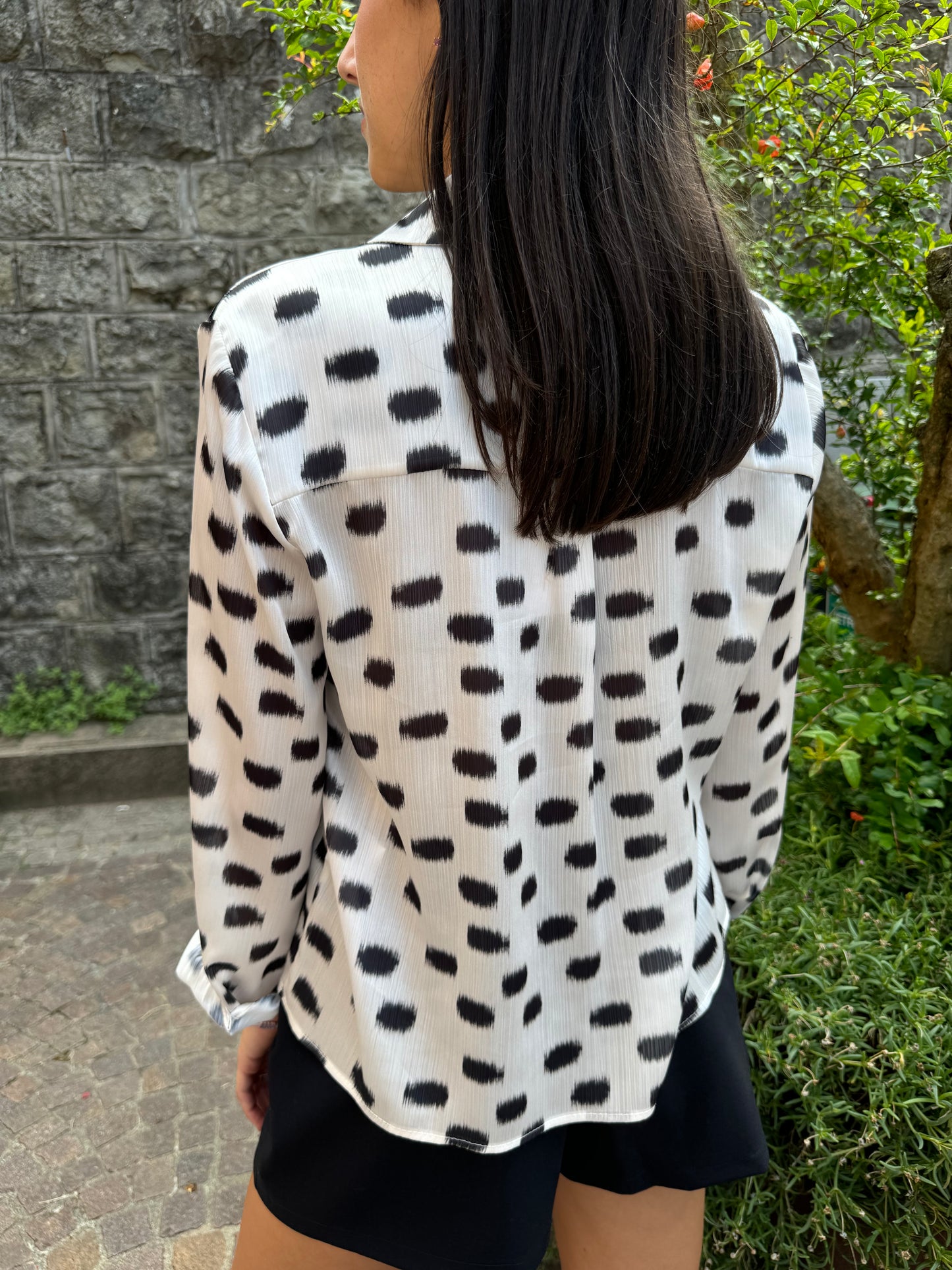 Camicia crepon fantasia