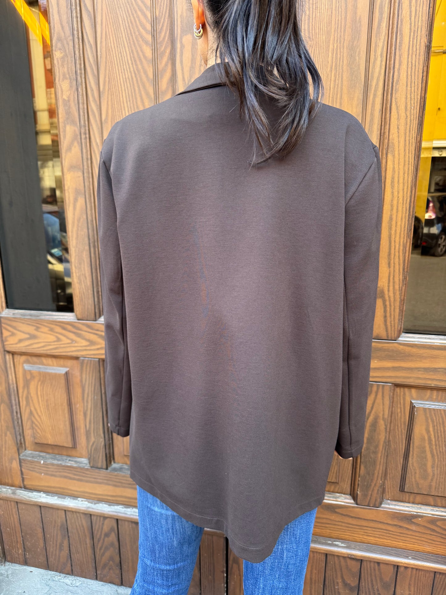 Blazer over cioccolato