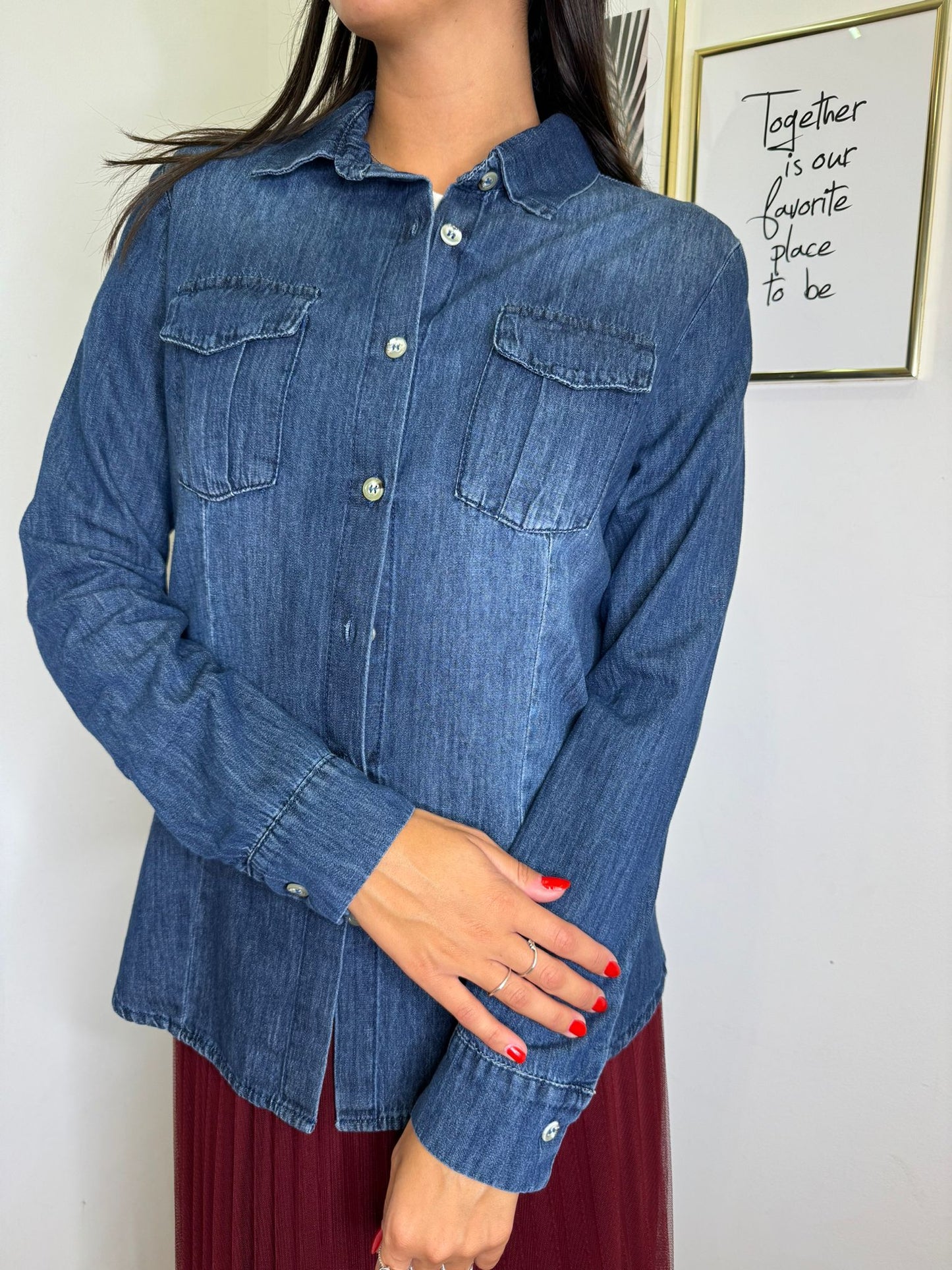 Camicia in denim