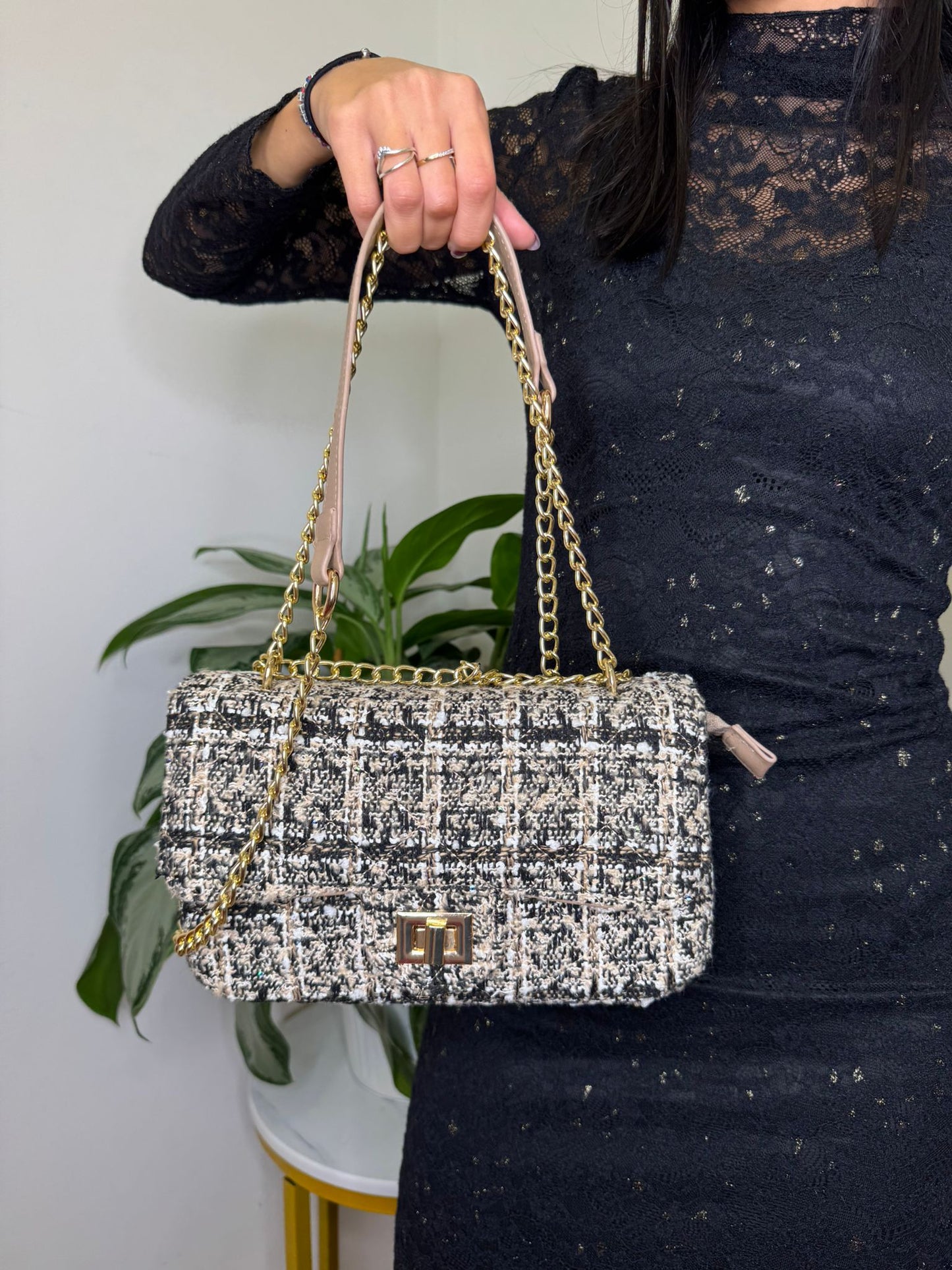 Borsa tweed Dalila