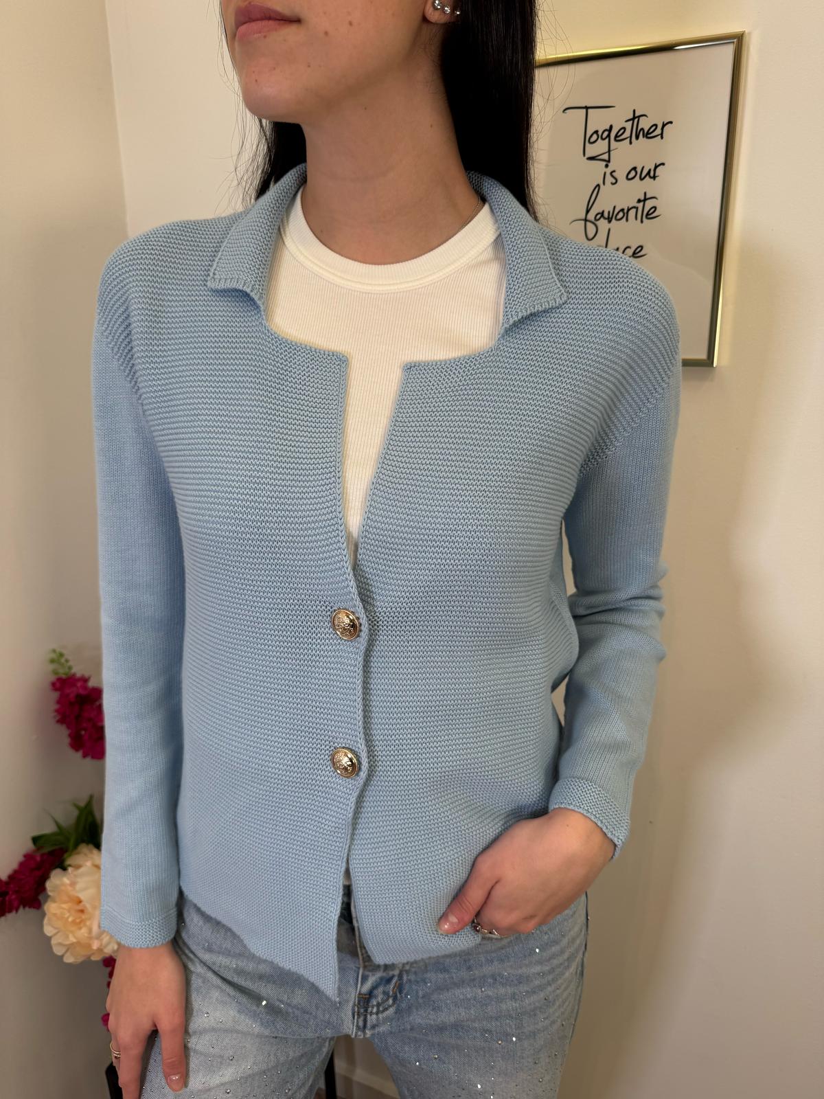 Cardigan traforato
