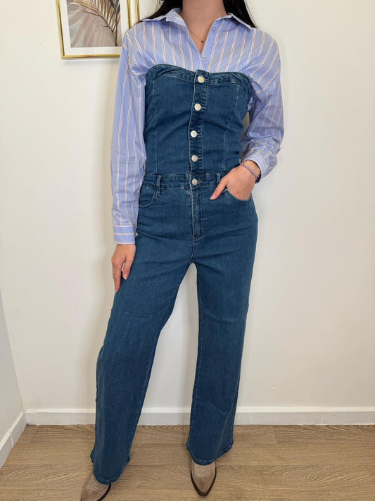 Salopette denim