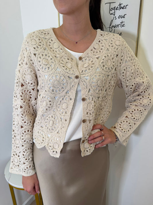 Cardigan crochet