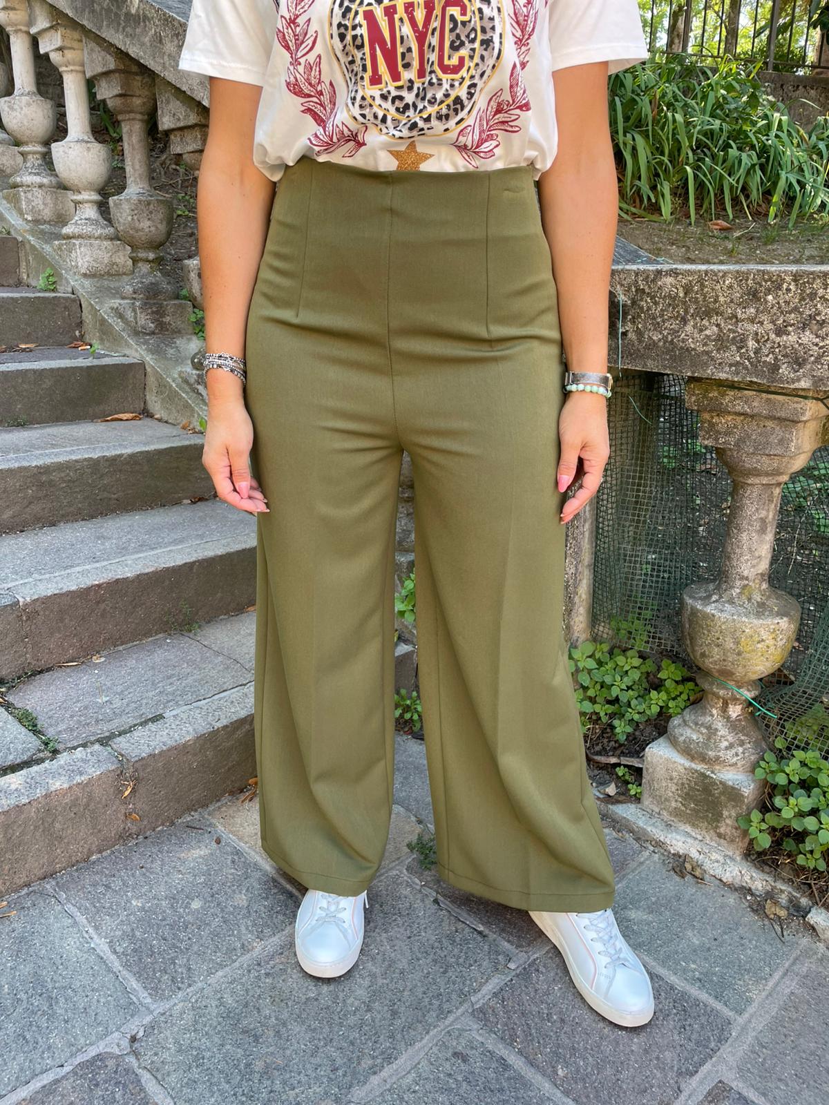 Pantalone oliva