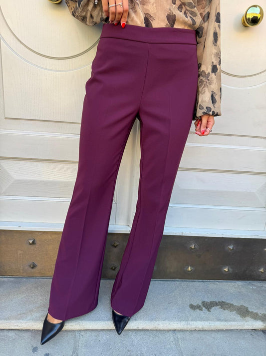 Pantalone borgogna