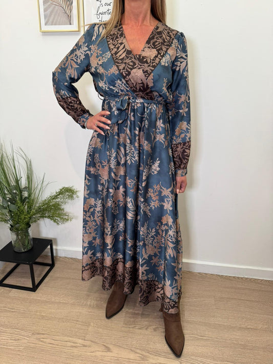 Abito Marylin blu