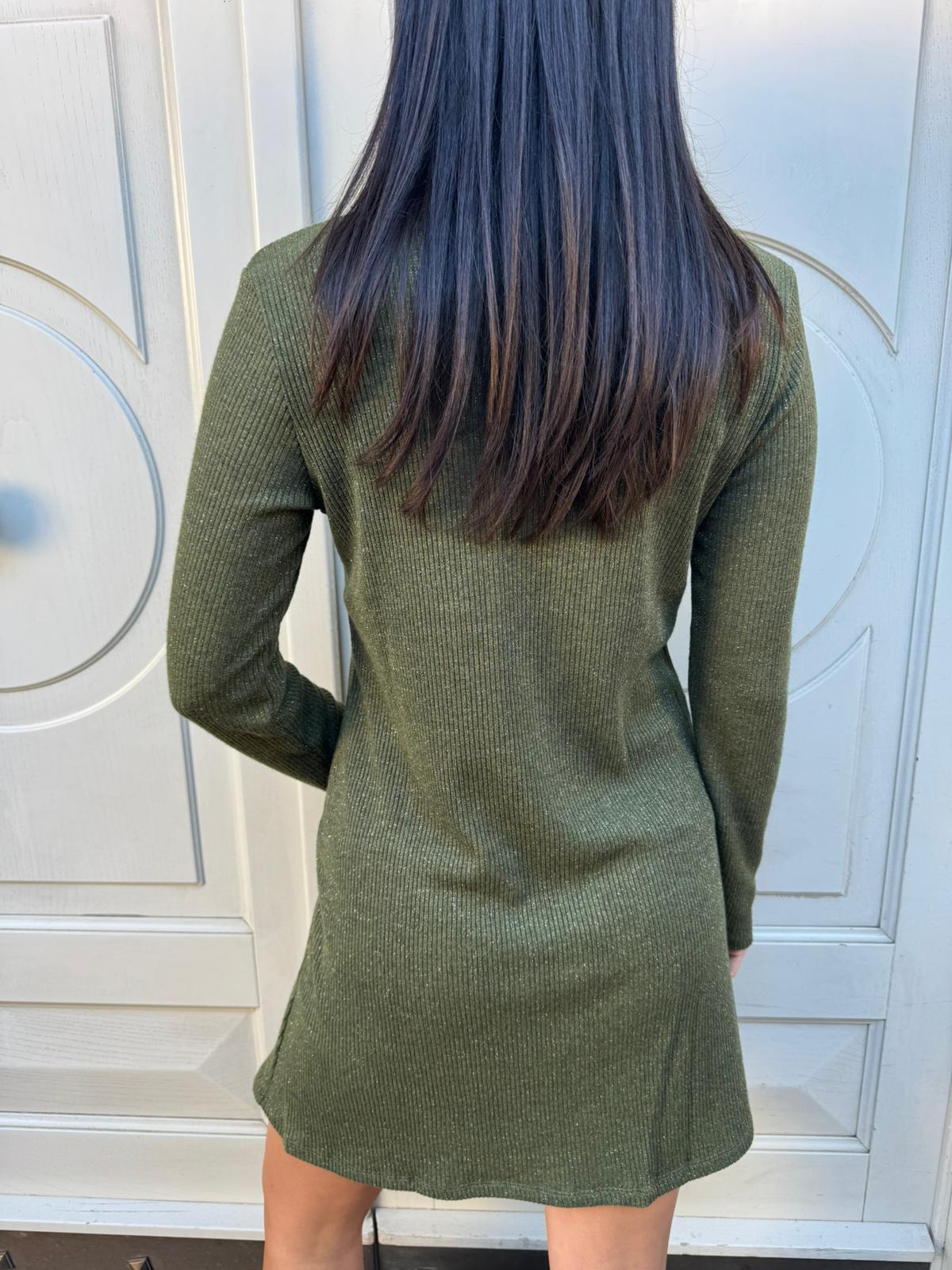 Abitino in maglia lurex