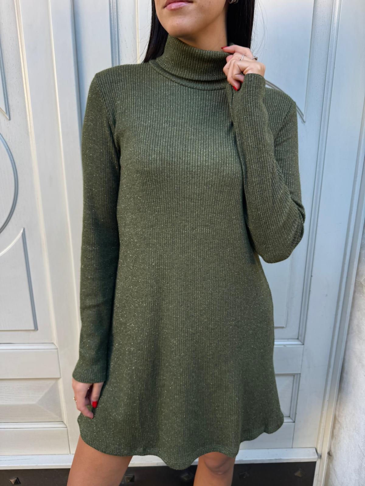 Abitino in maglia lurex