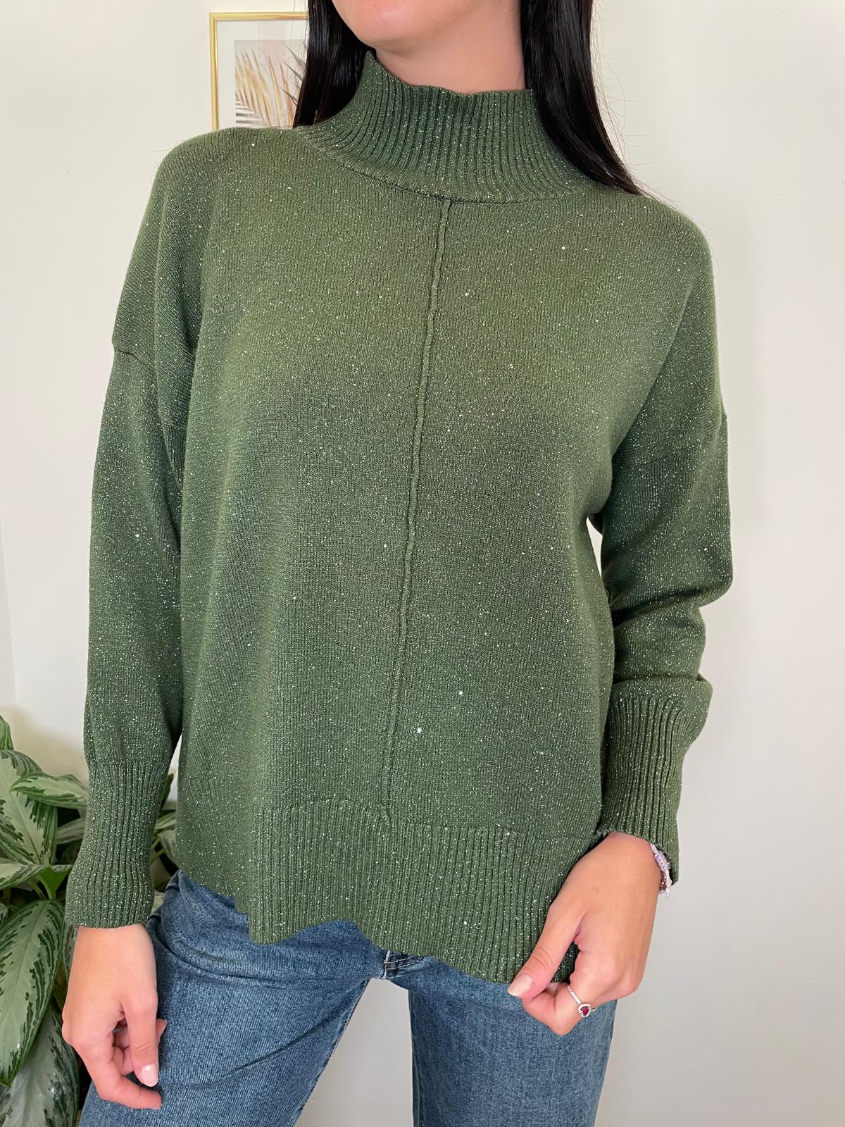 Pullover over lurex - 4 colori