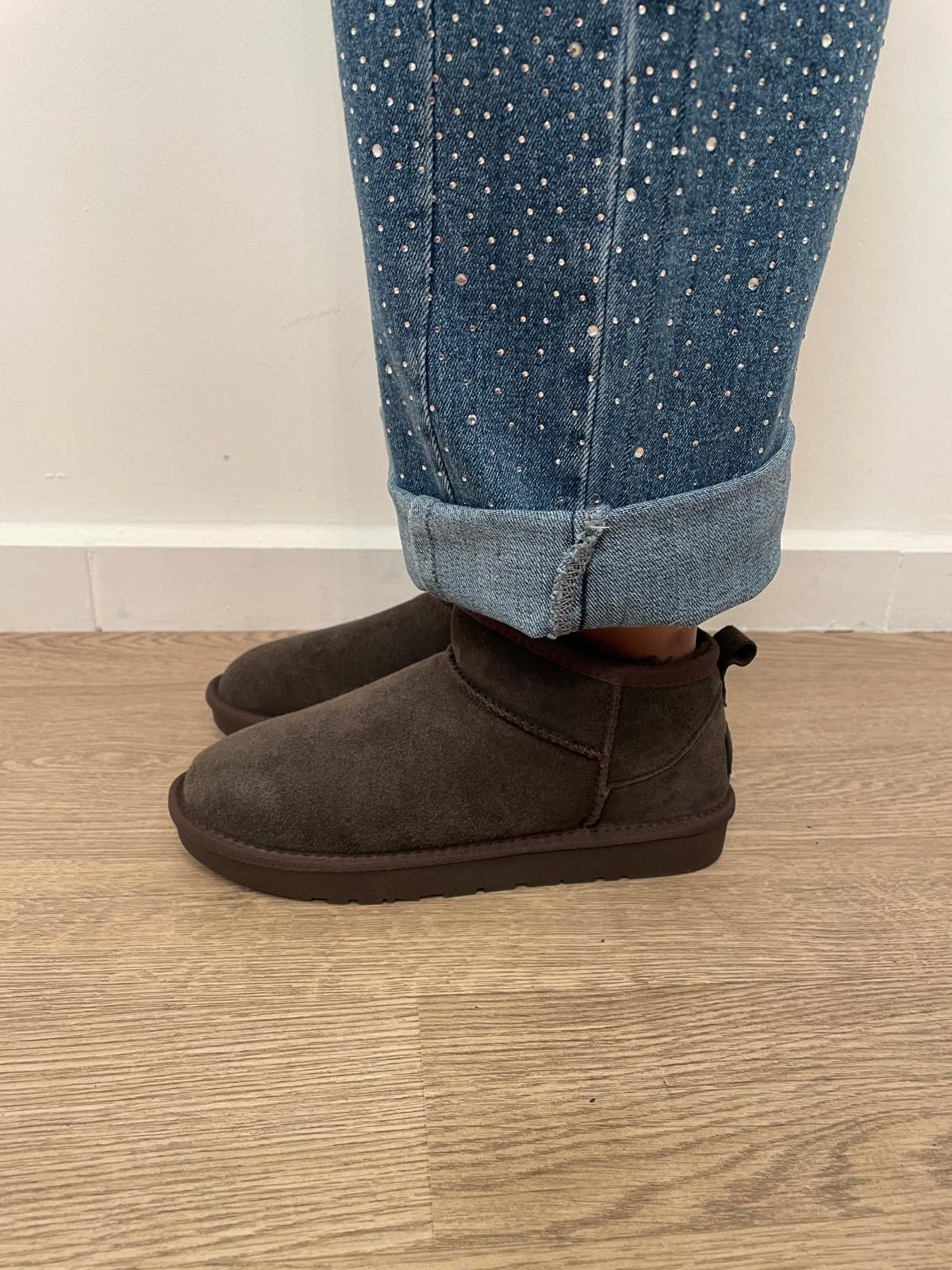 Stivaletto mini testa di Moro