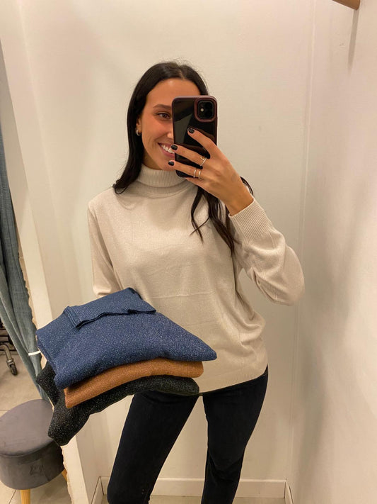 Dolcevita basic lurex