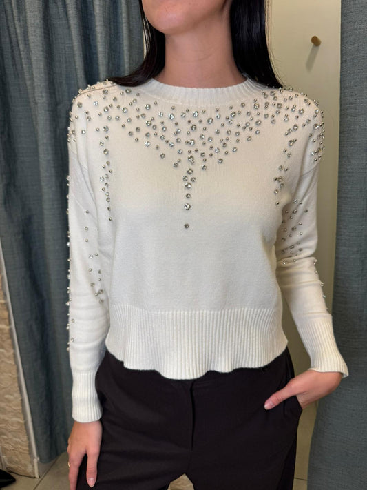 Pullover scintillo