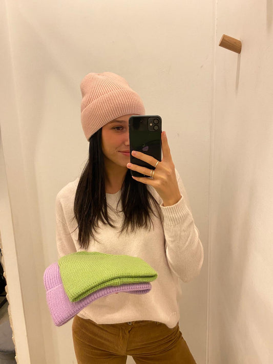 Cappellino cuffia tinta unita