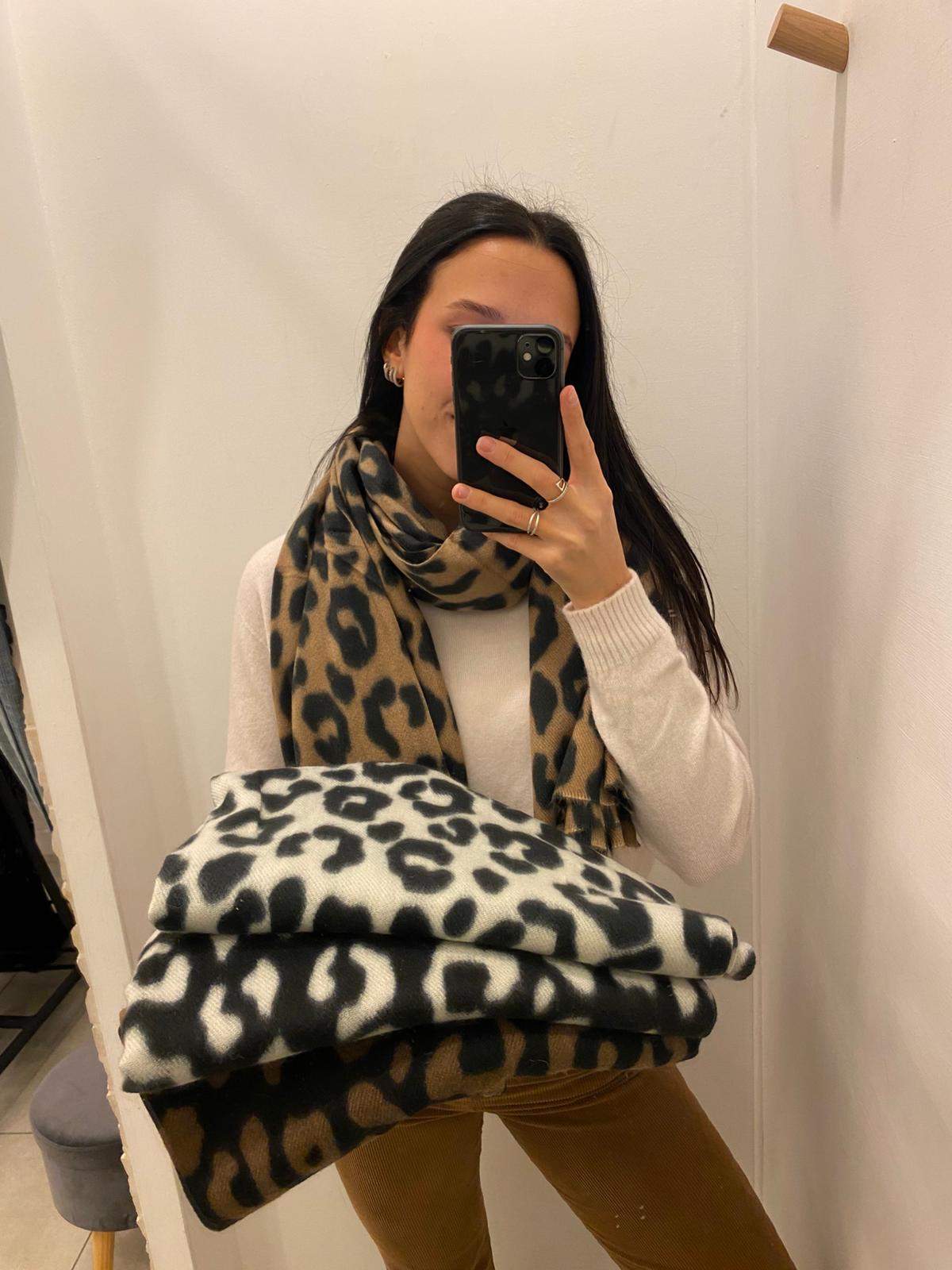 Sciarpa Viscosa Animalier