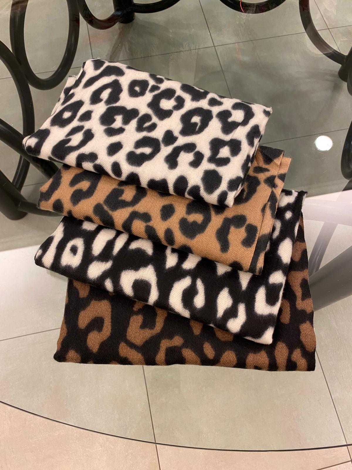 Sciarpa Viscosa Animalier