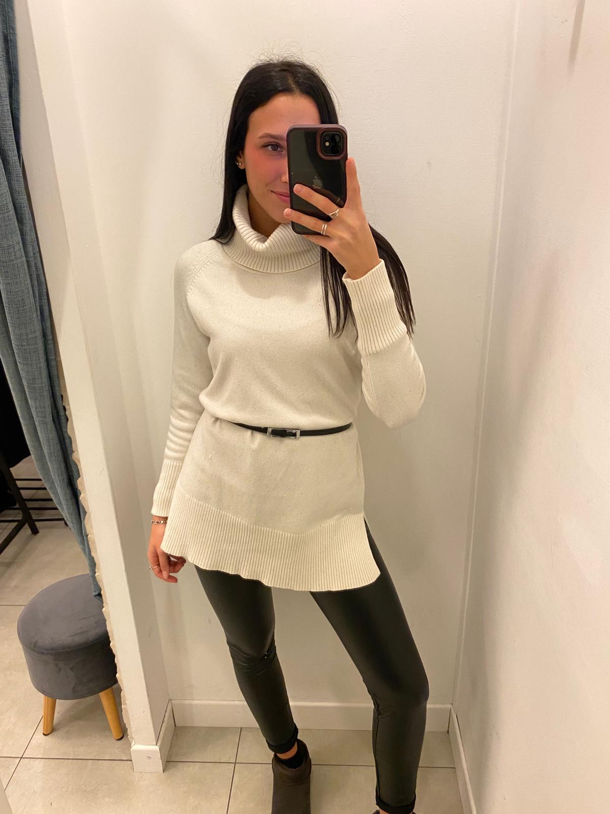 Abitino in maglia lurex