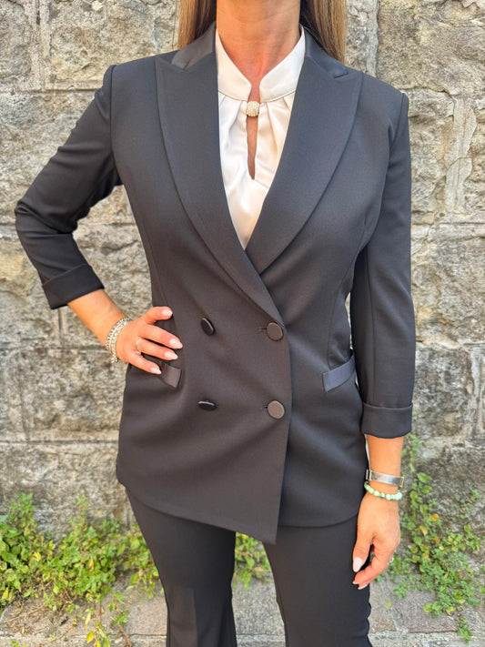 Giacca tailleur nero Imperial