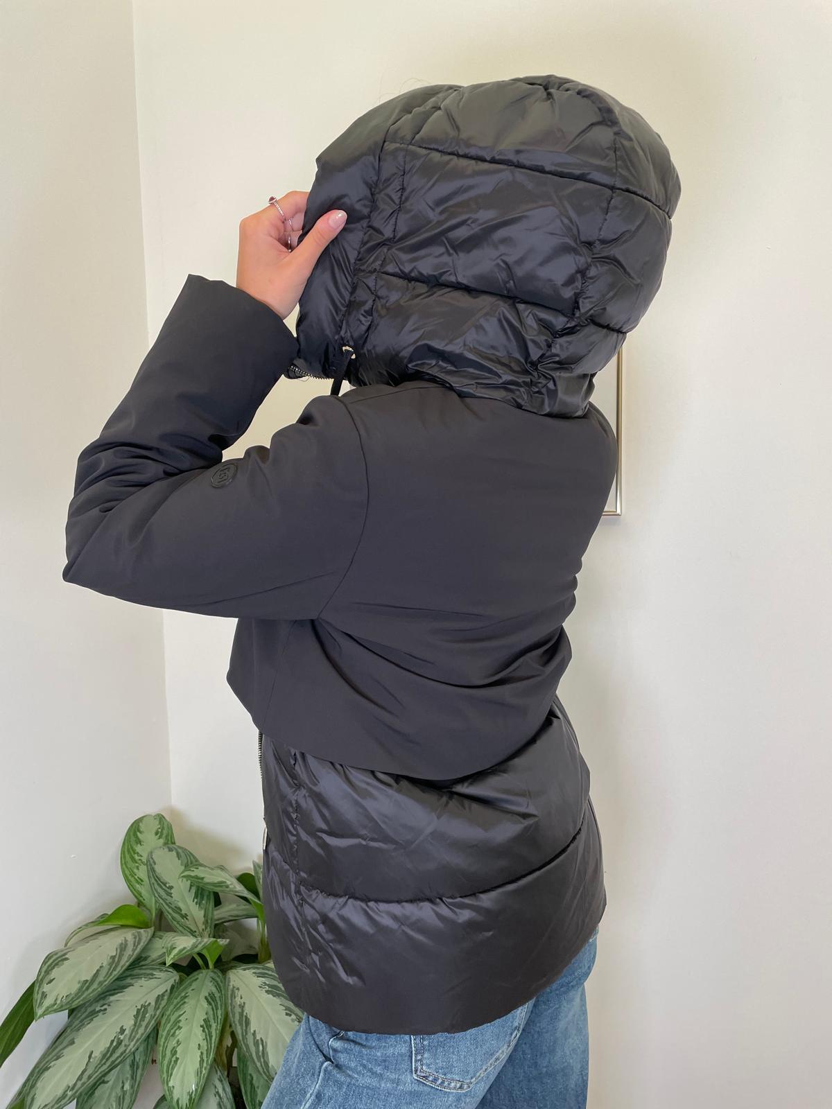 Piumino doublè nero