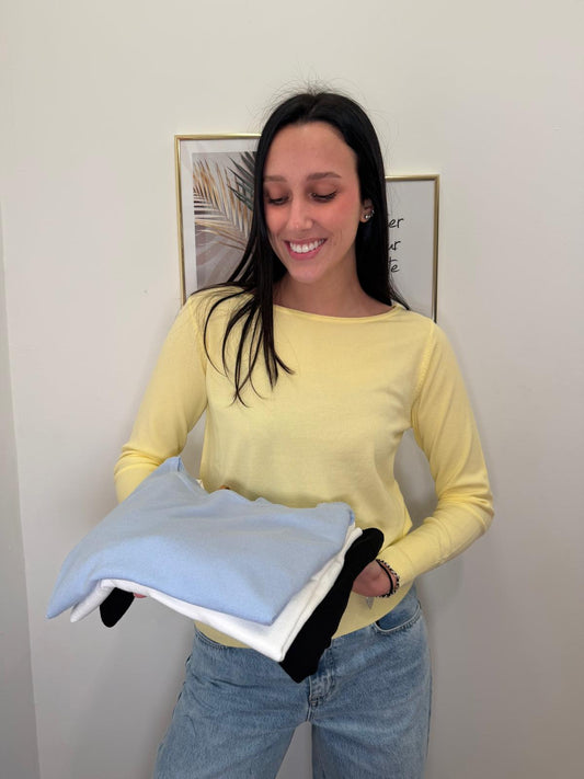 Maglioncino basico -piu colori