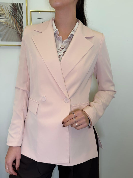 Blazer doppiopetto spacchi laterali