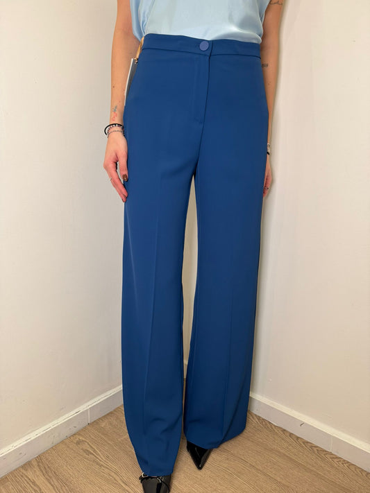 Pantalone blu brillante