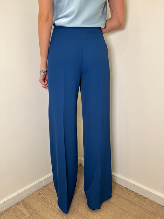 Pantalone blu brillante