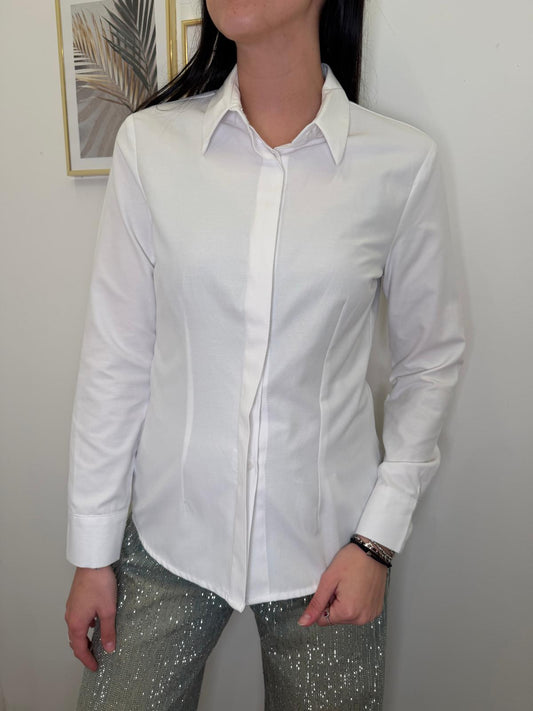 Camicia basic bianca