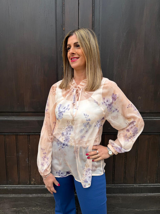 Camicia chiffon