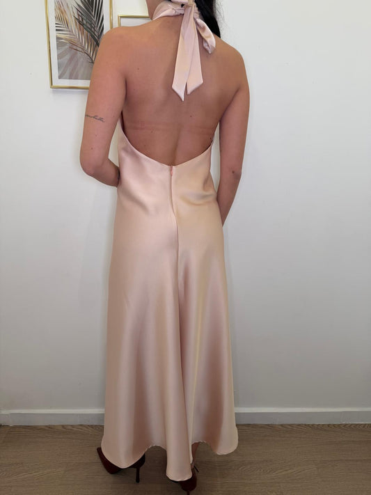 Abito goccia in raso