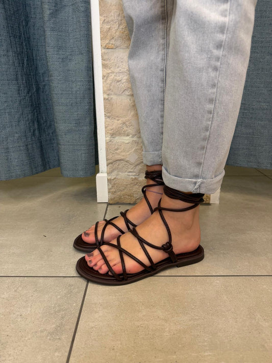 Sandalo intreccio Ovyè